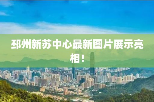 邳州新蘇中心最新圖片展示亮相！