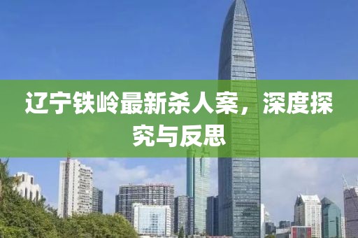 遼寧鐵嶺最新殺人案，深度探究與反思