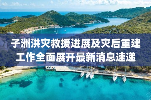 子洲洪災(zāi)救援進(jìn)展及災(zāi)后重建工作全面展開最新消息速遞