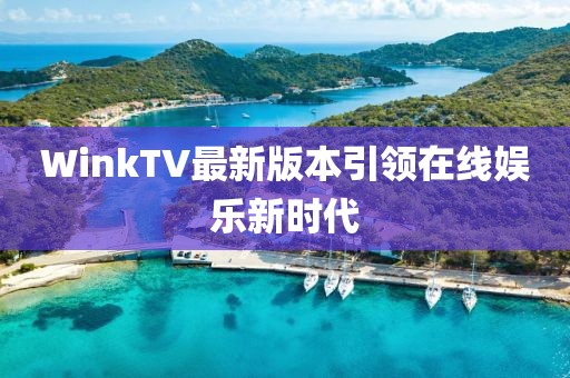 WinkTV最新版本引領在線娛樂新時代