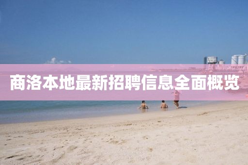 商洛本地最新招聘信息全面概覽