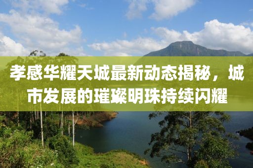 孝感華耀天城最新動態(tài)揭秘，城市發(fā)展的璀璨明珠持續(xù)閃耀