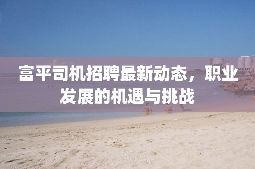 富平司機招聘最新動態(tài)，職業(yè)發(fā)展的機遇與挑戰(zhàn)