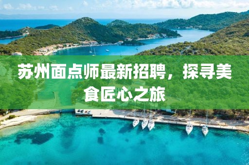 蘇州面點師最新招聘，探尋美食匠心之旅