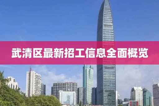 武清區(qū)最新招工信息全面概覽