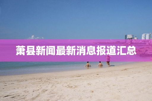 蕭縣新聞最新消息報(bào)道匯總