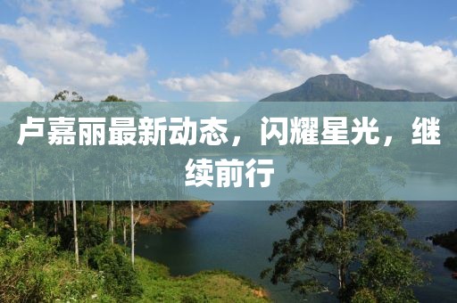 盧嘉麗最新動(dòng)態(tài)，閃耀星光，繼續(xù)前行