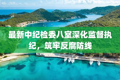 最新中紀(jì)檢委八室深化監(jiān)督執(zhí)紀(jì)，筑牢反腐防線