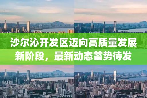 沙爾沁開發(fā)區(qū)邁向高質量發(fā)展新階段，最新動態(tài)蓄勢待發(fā)