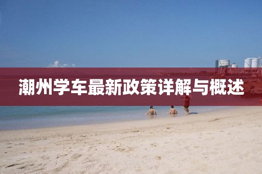 潮州學(xué)車最新政策詳解與概述