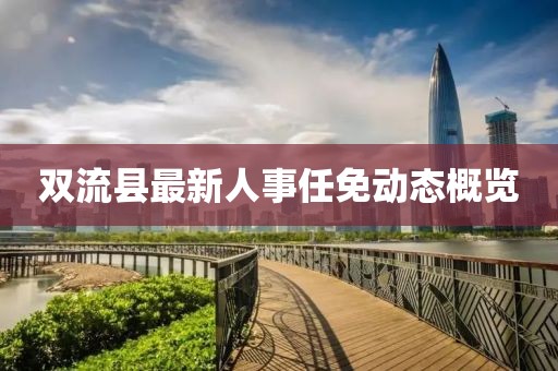 雙流縣最新人事任免動態(tài)概覽