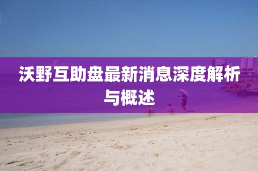 沃野互助盤最新消息深度解析與概述