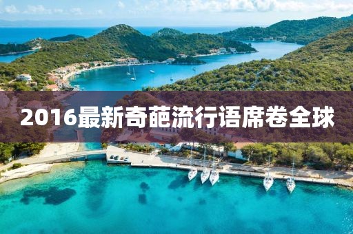 2016最新奇葩流行語(yǔ)席卷全球