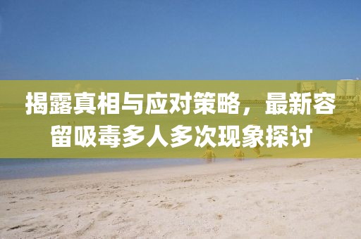 揭露真相與應(yīng)對策略，最新容留吸毒多人多次現(xiàn)象探討
