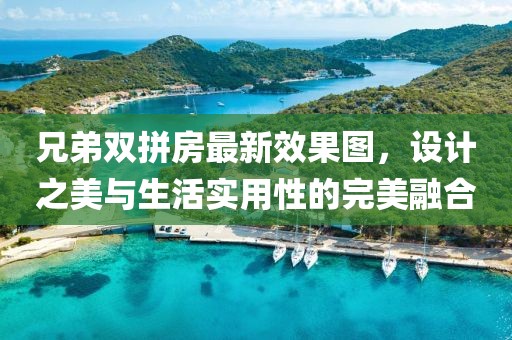 兄弟雙拼房最新效果圖，設(shè)計(jì)之美與生活實(shí)用性的完美融合