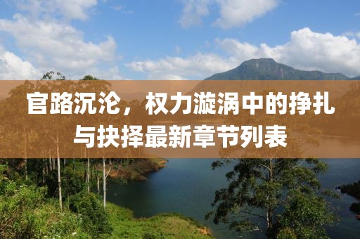 官路沉淪，權力漩渦中的掙扎與抉擇最新章節(jié)列表