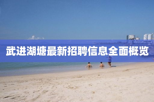 武進湖塘最新招聘信息全面概覽