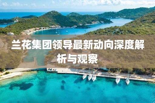 蘭花集團(tuán)領(lǐng)導(dǎo)最新動(dòng)向深度解析與觀察