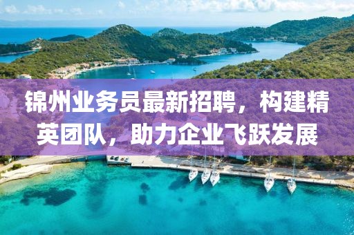 錦州業(yè)務(wù)員最新招聘，構(gòu)建精英團(tuán)隊(duì)，助力企業(yè)飛躍發(fā)展