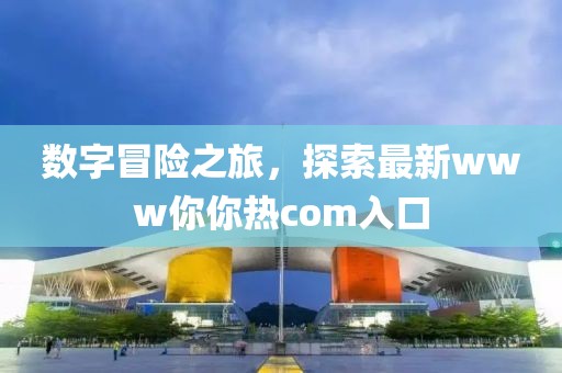 數(shù)字冒險(xiǎn)之旅，探索最新www你你熱com入口