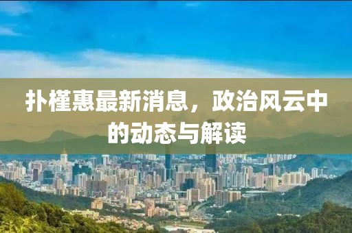 撲槿惠最新消息，政治風(fēng)云中的動(dòng)態(tài)與解讀