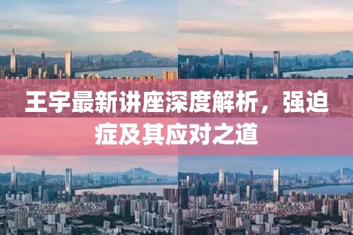 王宇最新講座深度解析，強(qiáng)迫癥及其應(yīng)對(duì)之道