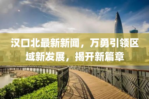 漢口北最新新聞，萬(wàn)勇引領(lǐng)區(qū)域新發(fā)展，揭開(kāi)新篇章