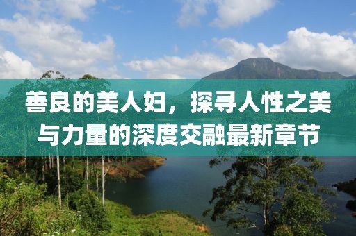 善良的美人婦，探尋人性之美與力量的深度交融最新章節(jié)