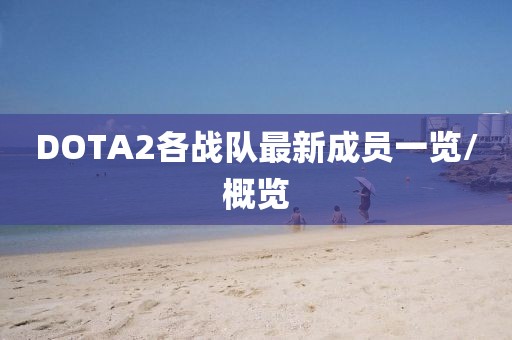 DOTA2各戰(zhàn)隊最新成員一覽/概覽
