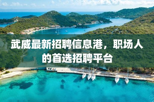 武威最新招聘信息港，職場人的首選招聘平臺