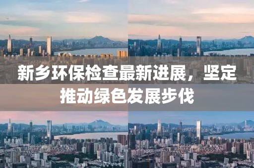 新鄉(xiāng)環(huán)保檢查最新進(jìn)展，堅(jiān)定推動(dòng)綠色發(fā)展步伐