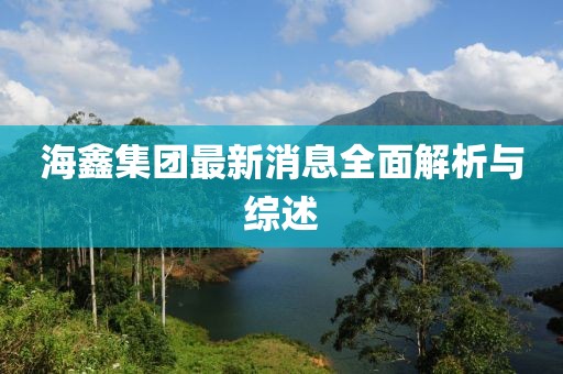海鑫集團最新消息全面解析與綜述
