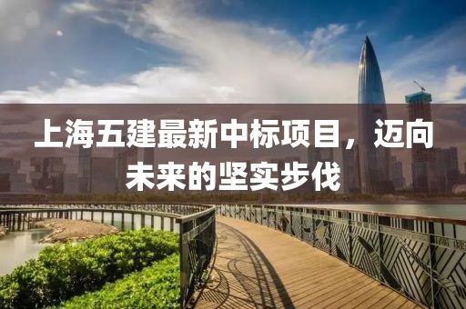 上海五建最新中標(biāo)項(xiàng)目，邁向未來的堅(jiān)實(shí)步伐