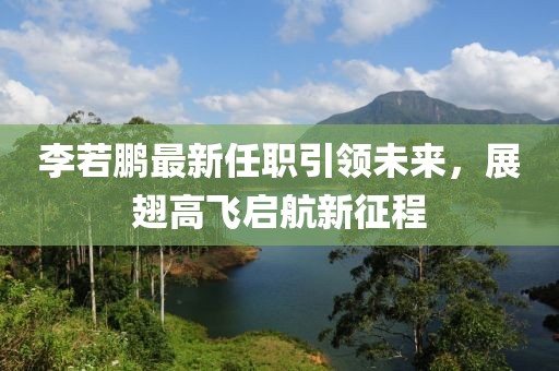 李若鵬最新任職引領(lǐng)未來(lái)，展翅高飛啟航新征程