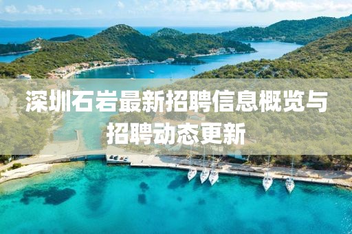 深圳石巖最新招聘信息概覽與招聘動(dòng)態(tài)更新