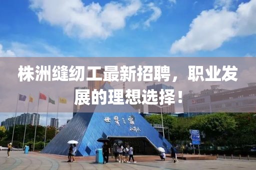 株洲縫紉工最新招聘，職業(yè)發(fā)展的理想選擇！