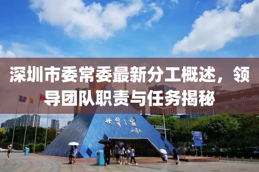 深圳市委常委最新分工概述，領(lǐng)導(dǎo)團隊職責(zé)與任務(wù)揭秘