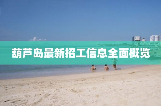 葫蘆島最新招工信息全面概覽