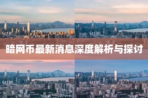 暗網(wǎng)幣最新消息深度解析與探討