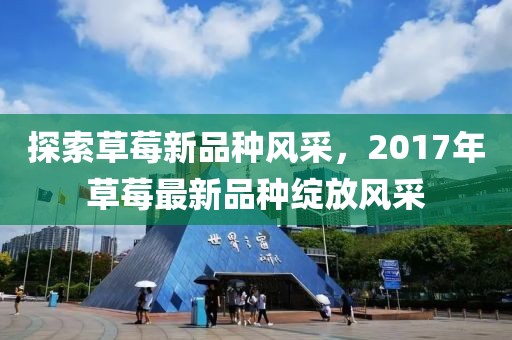 探索草莓新品種風采，2017年草莓最新品種綻放風采