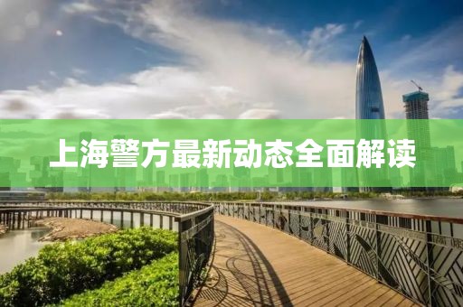 上海警方最新動(dòng)態(tài)全面解讀