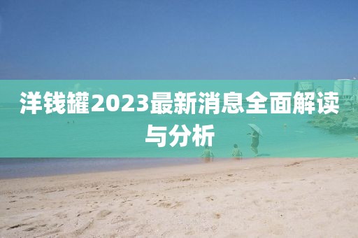 洋錢罐2023最新消息全面解讀與分析