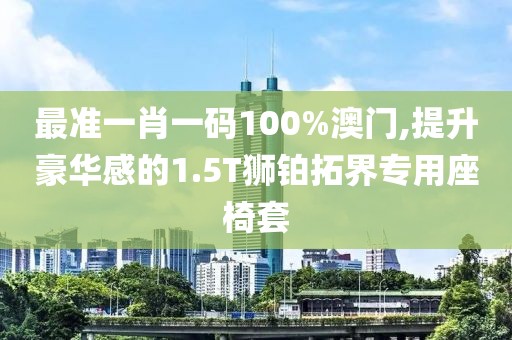 最準(zhǔn)一肖一碼100%澳門,提升豪華感的1.5T獅鉑拓界專用座椅套