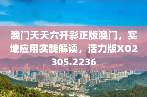 澳門天天六開彩正版澳門，實(shí)地應(yīng)用實(shí)踐解讀，活力版XO2305.2236